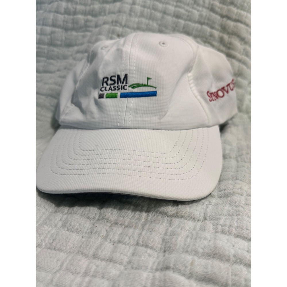 RSM Classic Golf Hat PGA Tour Event Sea Island Synovus Logo White Imperial